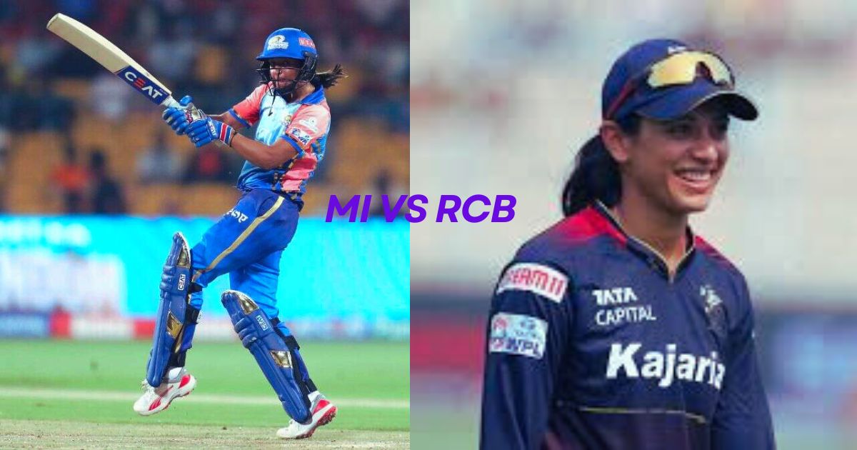 RCB VS MI WPL MATCH